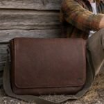 Limited Edition Roosevelt Buffalo Leather Messenger Bag - Image 3